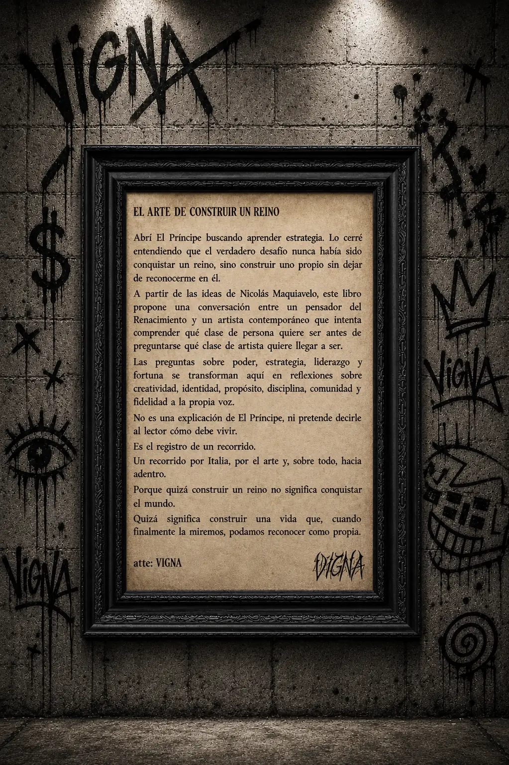 Presentación de El Arte de Construir un Reino